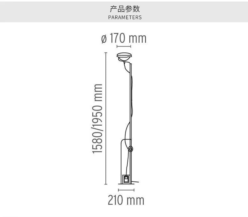 Nordic Iron Chromium Floor Lamp for Living Room Bedroom Bedside Sofa Side Standing Lamp Lighting Fixture