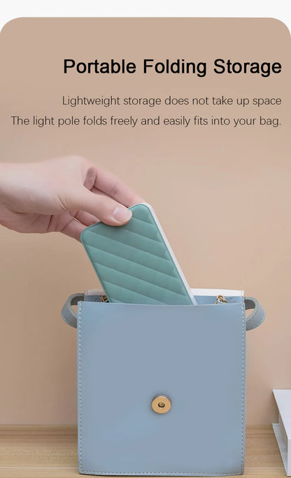 Folding LED Desk Lamp Rechargeable Battery Specific Eye Protector Dormitory Portable Large Table Lamp CapacityLed Night Lights