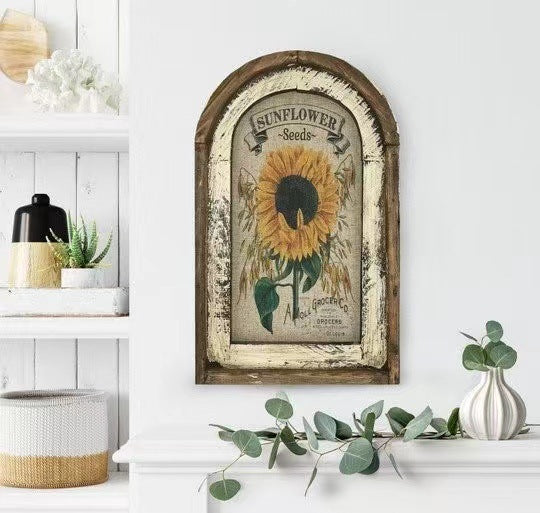 Easter Bunny Wall Art for Rustic Farmhouse Decor