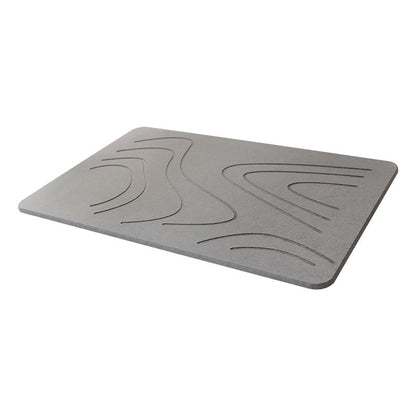Diatomite Bathroom Mats Non-slip Step Pad