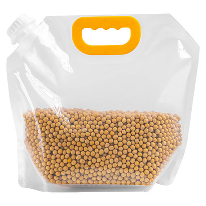Bolsas selladas de grado alimenticio para almacenar granos y arroz