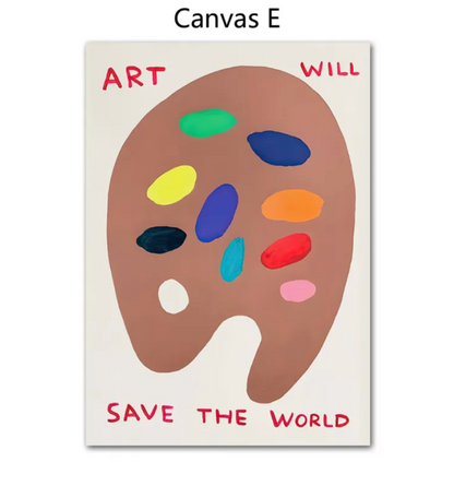 Modern Decorative Canvas Wall Art – Frameless Prints in Multiple Sizes