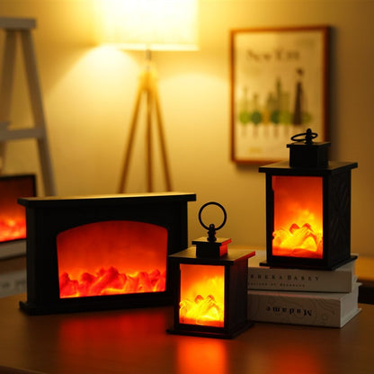 Nordic Style LED Flame Decorative Table Lamp