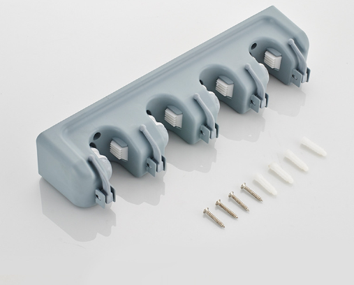 Wall-Mounted Multifunctional Mop and Broom Holder