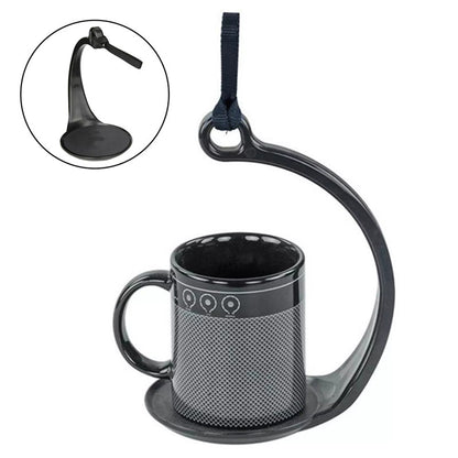 Spillproof Cup Holder with Strong Grip and Strap