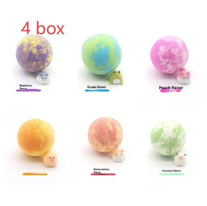 Kids Bath Bomb Bubble Balls with Toys