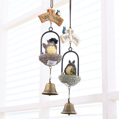 Totoro Wind Chime Pendant - Cute Decorative Item
