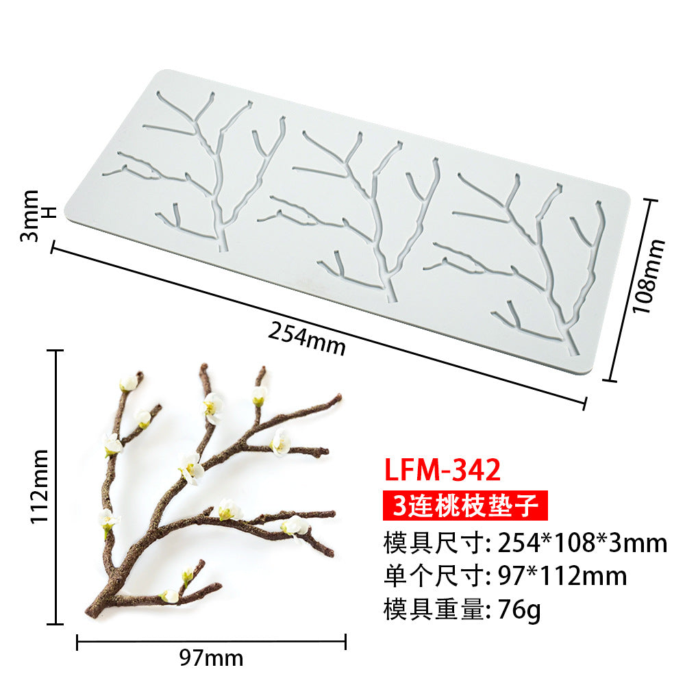 8-Pattern Butterfly Lace Mold for Cake Decoration