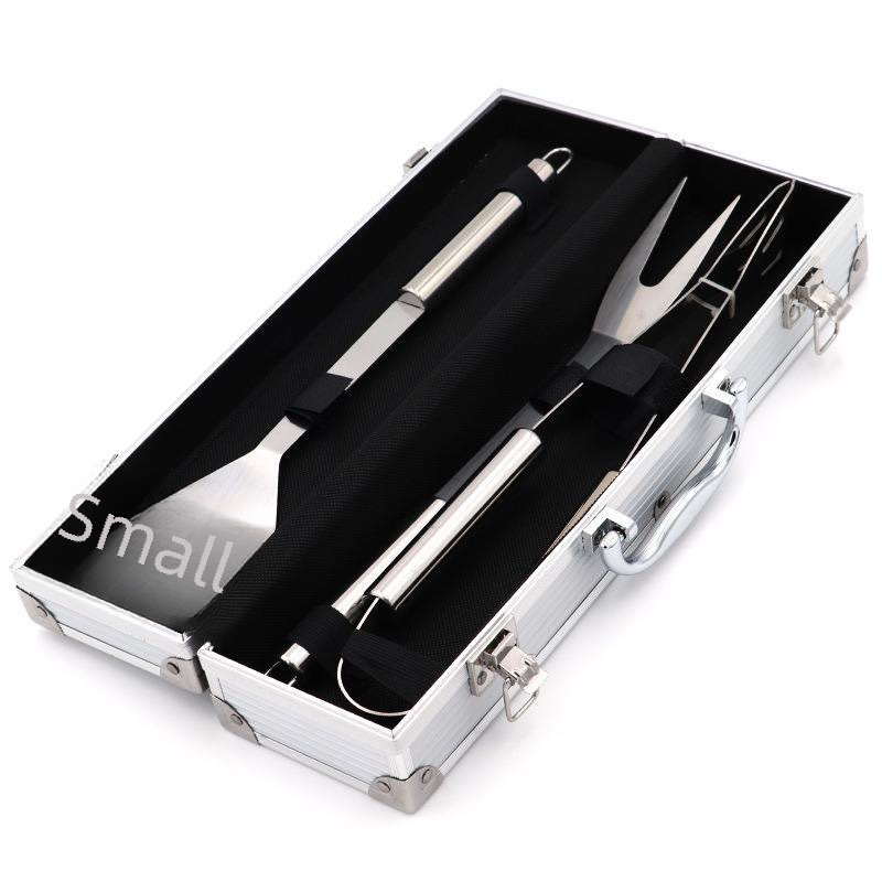 LFGB BBQ Branding Iron Tool Set with Aluminum Case