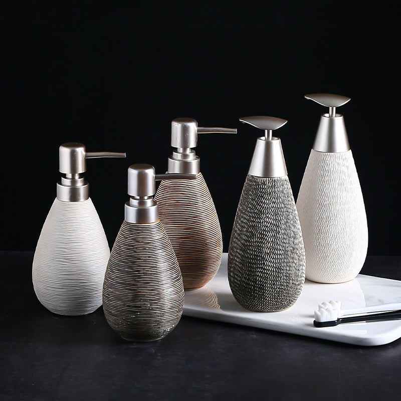 Ceramic Bathroom Shower Gel & Lotion Dispenser