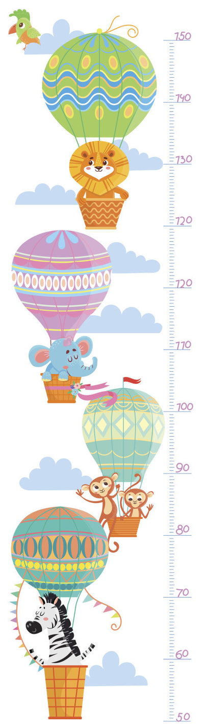 Cartoon Animal Wall Stickers for Kids' Room Decor