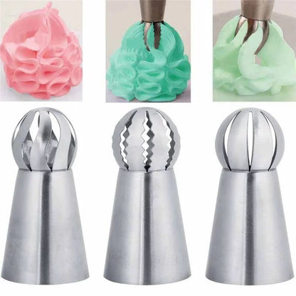 27-Piece Russian Pastry Tip Set for Baking Tools