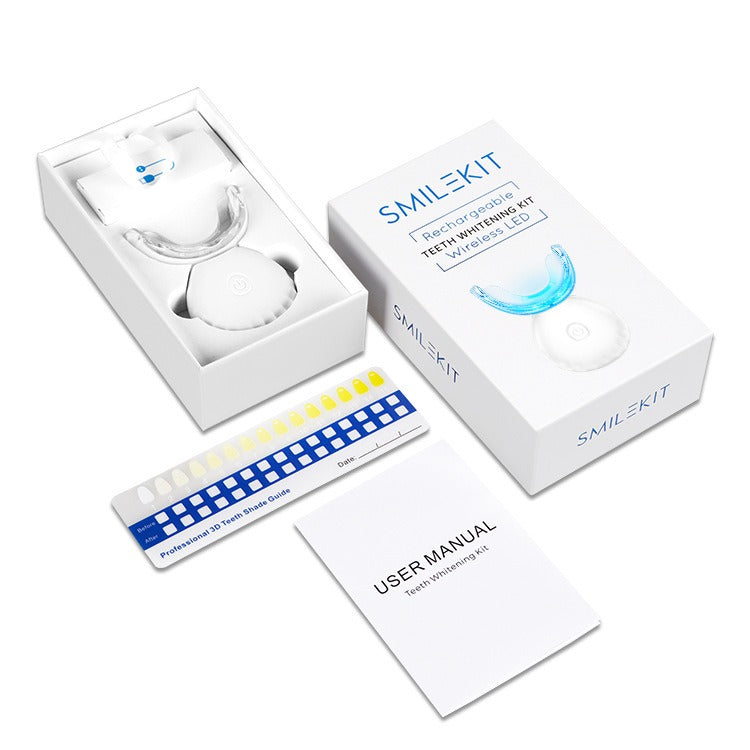 LED Teeth Whitening Kit with Charging Lamp