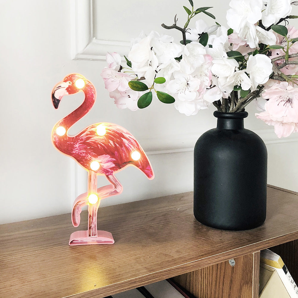 Ostrich LED Night Light - Colorful Decorative Lamp