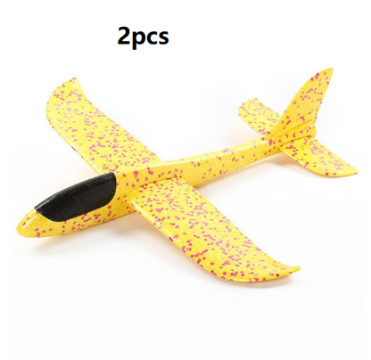 Large 48cm Foam Glider Toy with Spinning Design