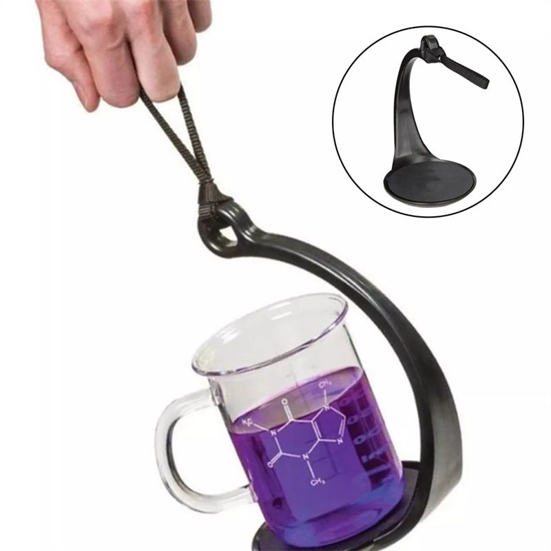 Spillproof Cup Holder with Strong Grip and Strap