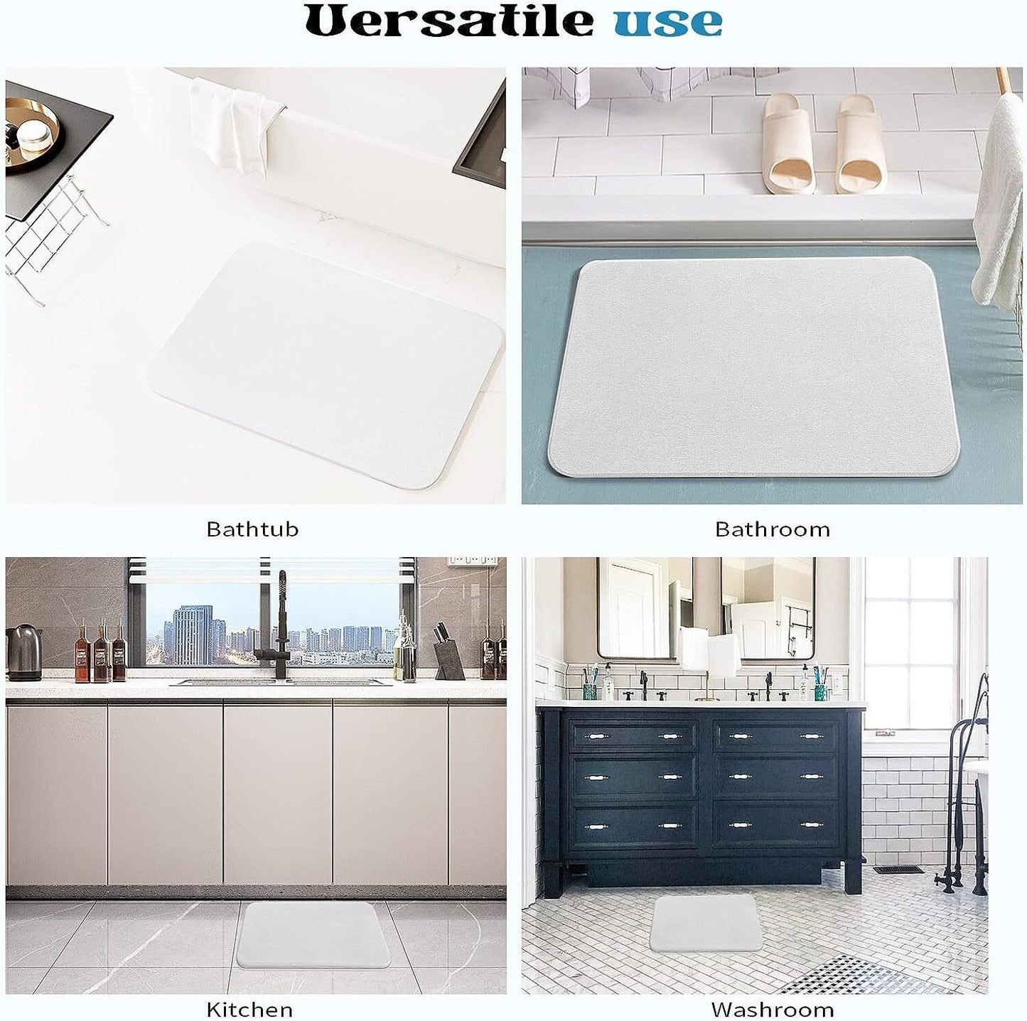 Diatomite Stone Bath Mat