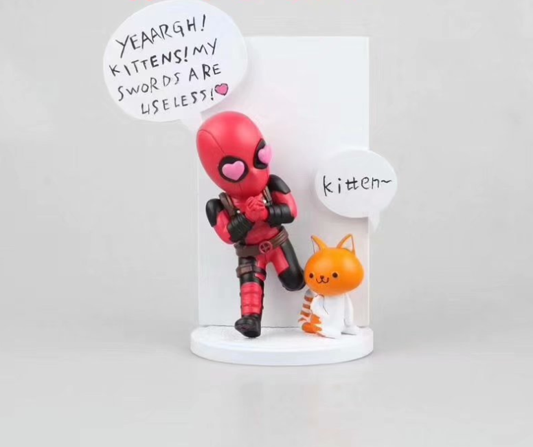 Figura de acción de Deadpool y estatua de colección