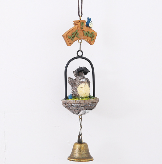 Totoro Wind Chime Pendant - Cute Decorative Item