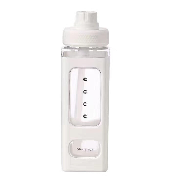 Cute Plastic Straw Sports Cup