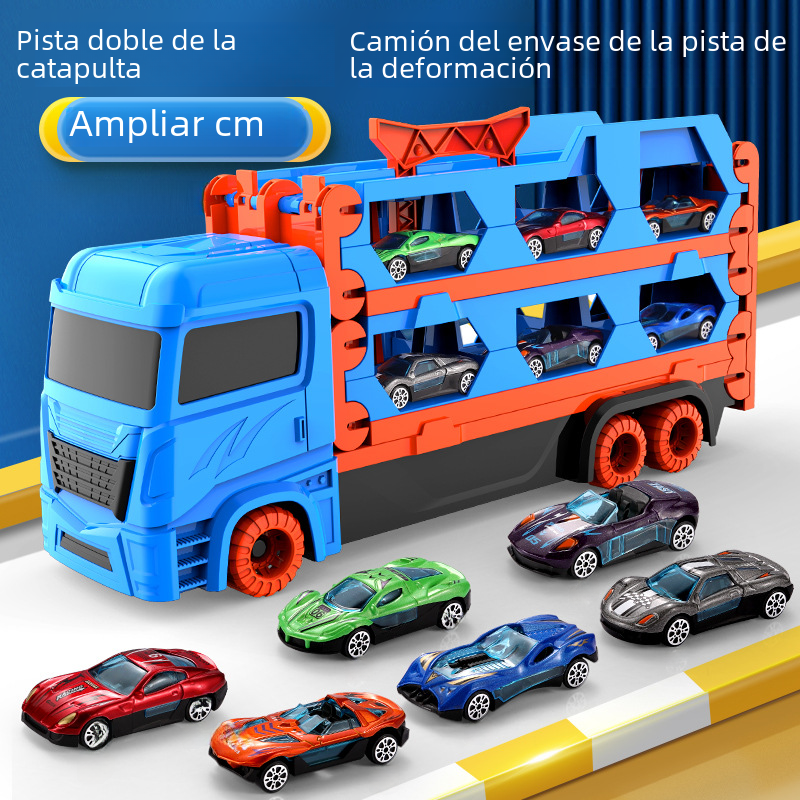 Transforming Alloy Truck Model for Kids Ages 3-6