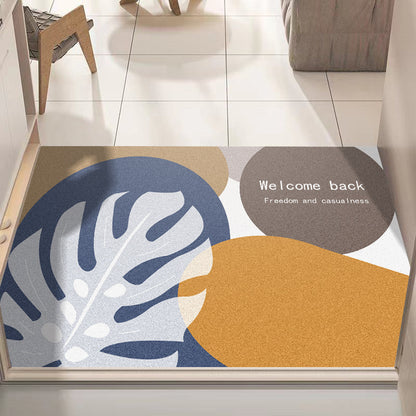 Non-Slip Entrance Mat with Washable Absorbent Design