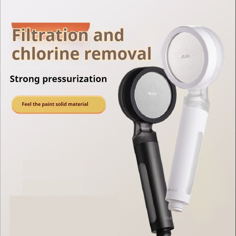 Filtered Supercharged Handheld Shower Head