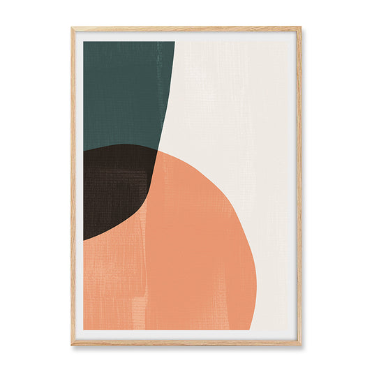 Modern Abstract Triptych Wall Art for Dining Room