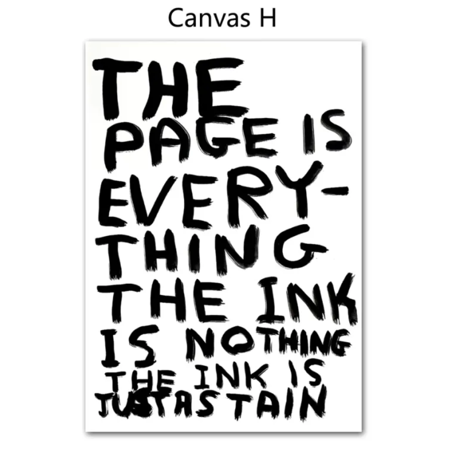 Modern Decorative Canvas Wall Art – Frameless Prints in Multiple Sizes