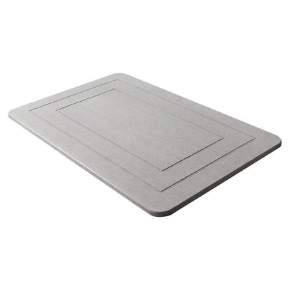 Diatomite Bathroom Mats Non-slip Step Pad