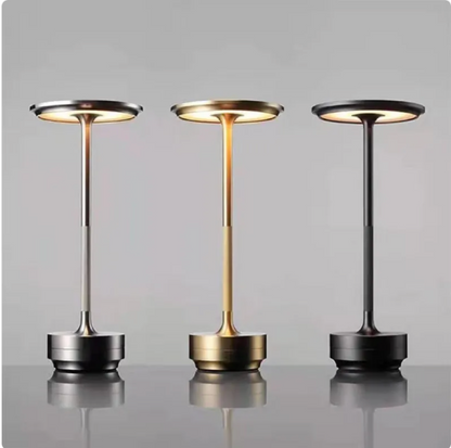 Metal Touch Desk Lamp – Premium LED in Gold, Silver & Matte Black Finish
