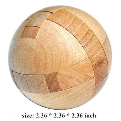 Wooden Adult Puzzle Toy - Kongming and Luban Locks
