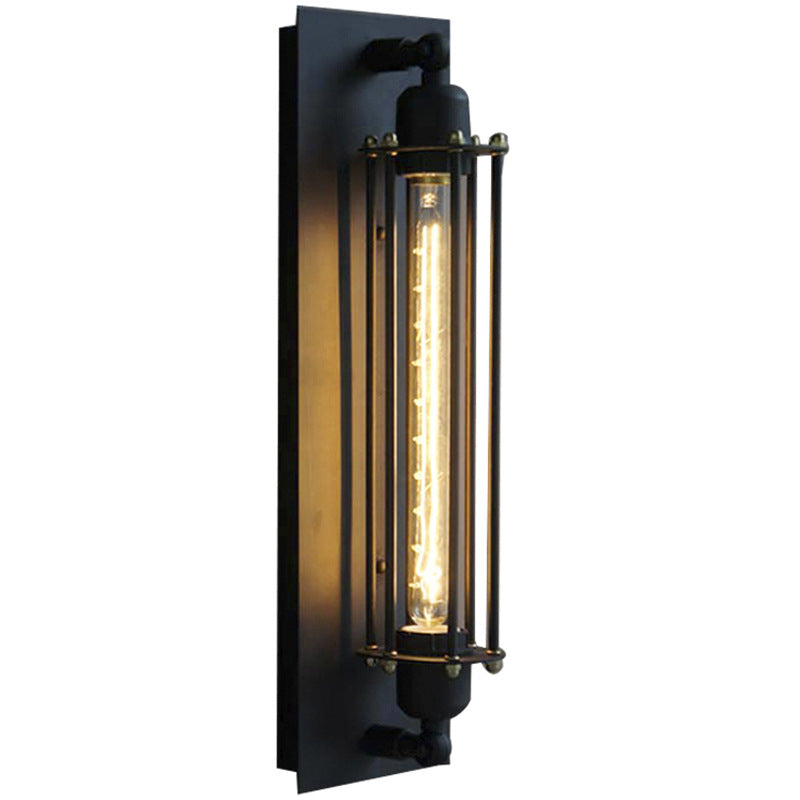 Vintage Industrial Edison Wall Lamp for Indoor Use