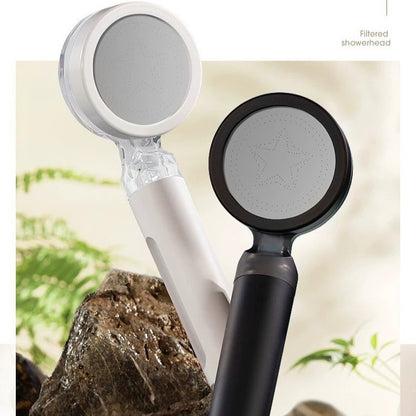 Filtered Supercharged Handheld Shower Head