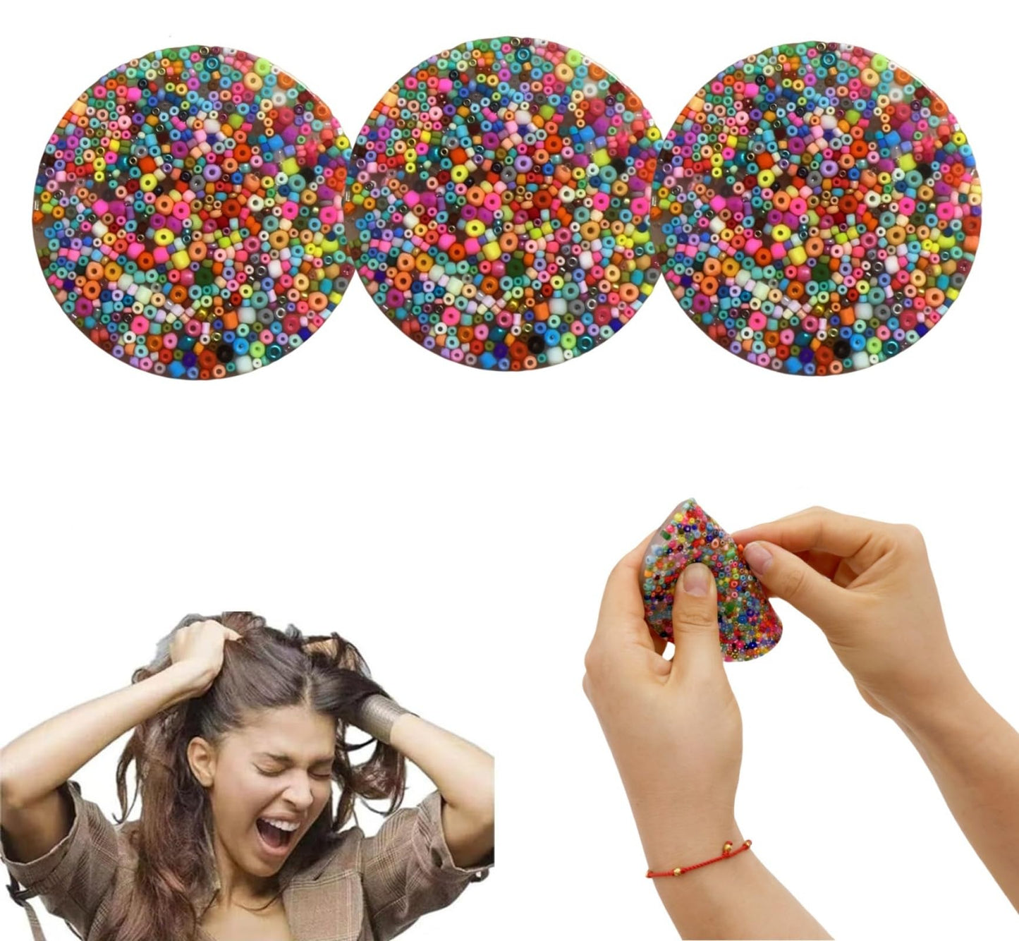 Skin Picking Fidget Toys Pick Pad Fidget, Juguetes Fidget para Tricotilomanía y Dermatilomanía, Juguetes para Aliviar el Estrés y la Ansiedad para Adultos