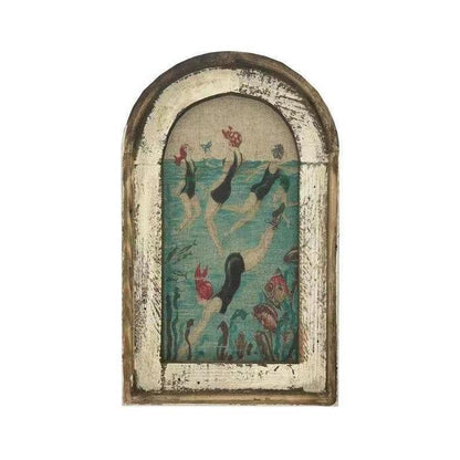 Easter Bunny Wall Art for Rustic Farmhouse Decor