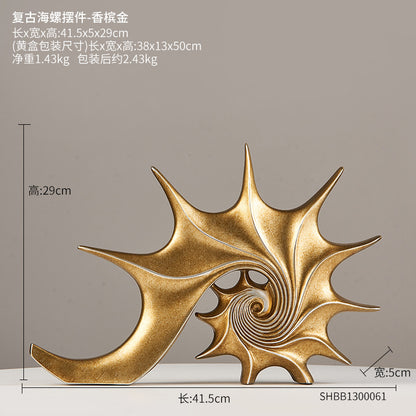 Ceramic Nordic Decorative Piece for Modern Interiors