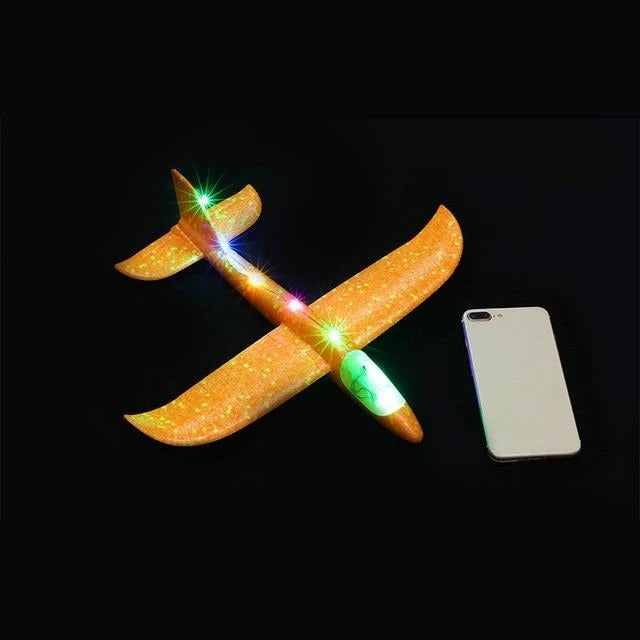 Large 48cm Foam Glider Toy with Spinning Design