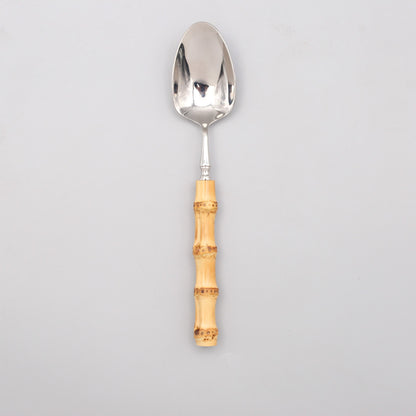 304 Stainless Steel Bamboo Style Cutlery Set (5 Pieces)