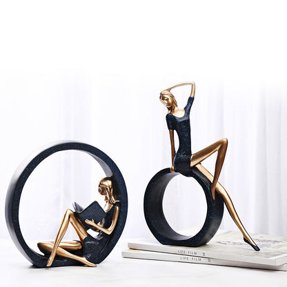 Modern Resin Decorative Figurine
