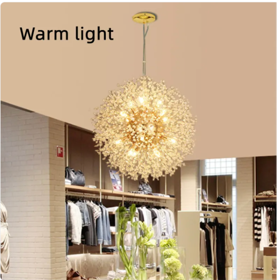 Dandelion Crystal Chandelier