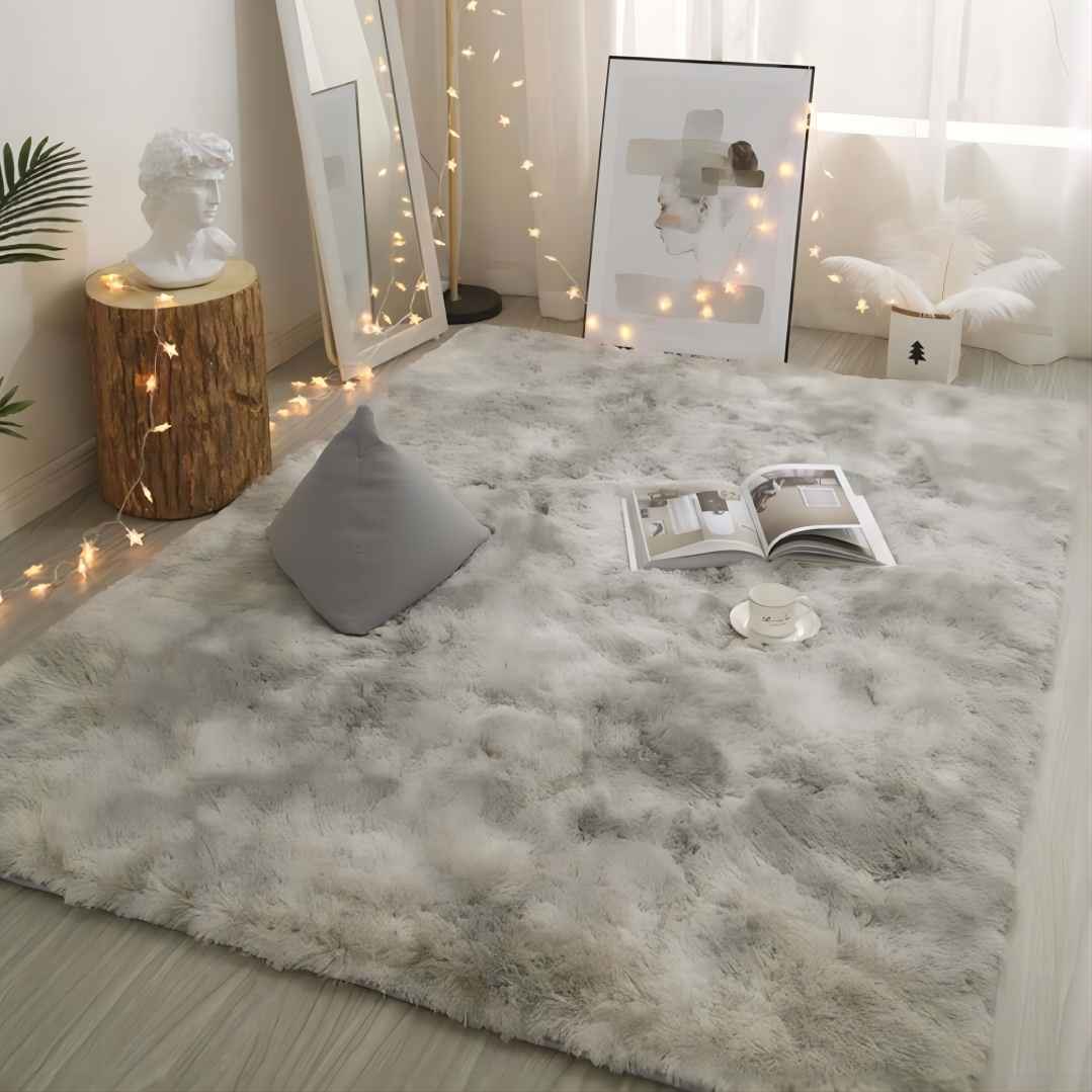 Tie-Dye Plush Carpet for Living Room and Bedroom