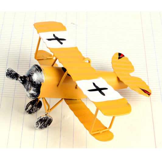 Vintage Airplane Cake Topper Decorative Model Piece