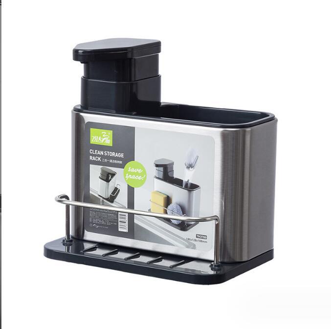 Stainless Steel Multi-Functional Utensil Holder