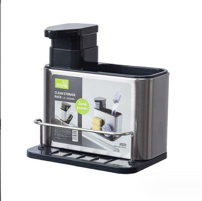 Stainless Steel Multi-Functional Utensil Holder
