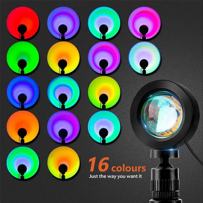 Sunset Bedroom Decorative Night Lights for Rooms