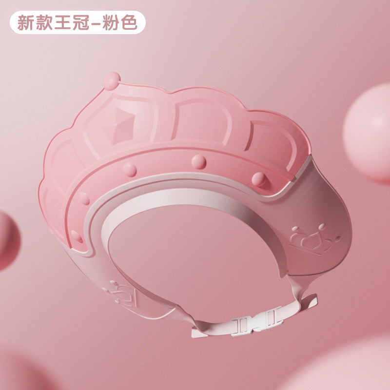 Adjustable Waterproof Silicone Kids Bath Cap with Ears