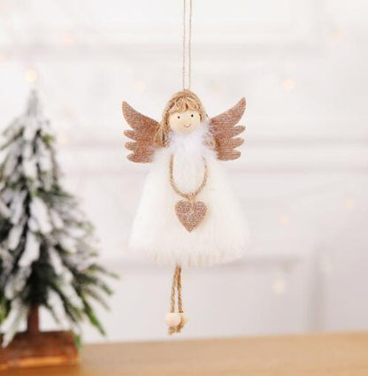 Christmas Plush Doll and Tree Ornament for Holiday Decor