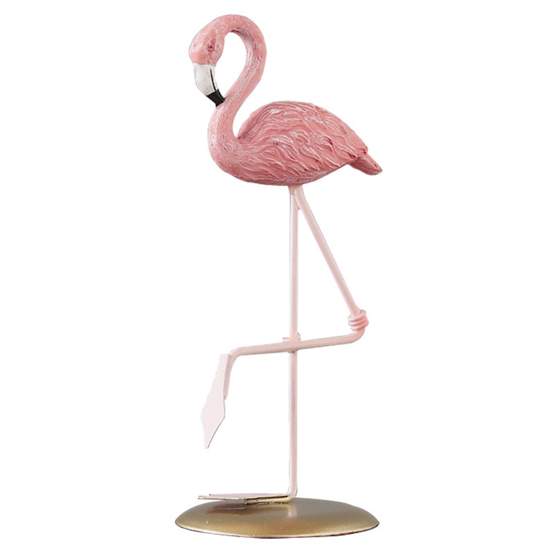Flamingo Decorative Standing Art Statue Gift