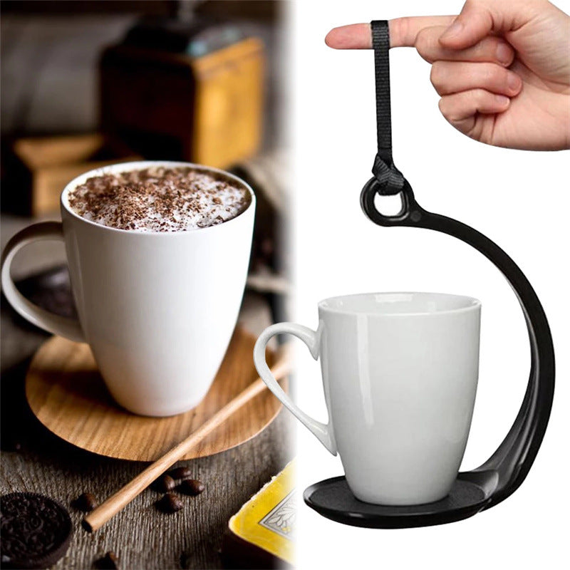 Spillproof Cup Holder with Strong Grip and Strap